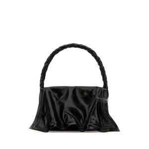 Y Project Women Black Leather Handbag